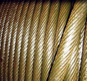 Câble métallique d'ascenseur en acier non galvanisé, revêtu d'huile, 6*19 EHS - Product Image 2