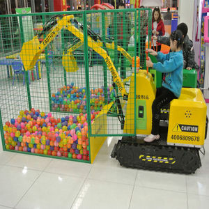 Giostre per Parchi Divertimento VEKAIN Mini Escavatore Elettrico per Bambini - Product Image 2