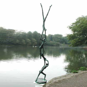 Di fabbrica su misura astratta giardino esterno decorativo <span class=keywords><strong>scultura</strong></span> <span class=keywords><strong>in</strong></span> <span class=keywords><strong>bronzo</strong></span> - Product Image 1