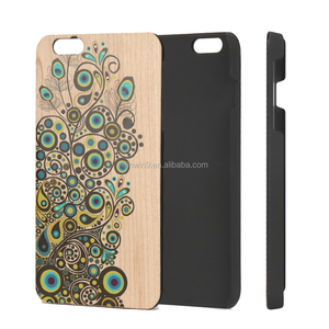 Precio barato híbrido PC marco personalizado de madera caja del teléfono móvil para el <span class=keywords><strong>iPhone</strong></span> 7 - Product Image 4