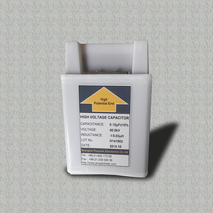 Condensateur 0.04uF 100KV <span class=keywords><strong>haute</strong></span> <span class=keywords><strong>tension</strong></span> <span class=keywords><strong>impulsion</strong></span> 1pps condensateur 100kV 40nF boîtier en plastique à extrémité unique générateur Marx à faible inductance - Product Image 3
