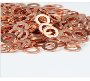 Junta de Cobre de Alta Calidad OEM, Tamaño Personalizado de 22 mm, Arandela de Sellado de Cobre Sólido - Product Image 1
