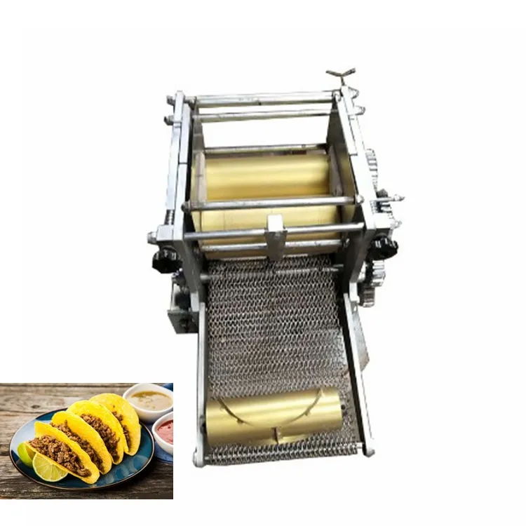 Volautomatische Draagbare Chapati Making Machine Tortilla Cutter Machine