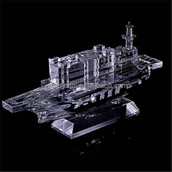 vetro di vari k9 piattaforma petrolifera modello di cristallo