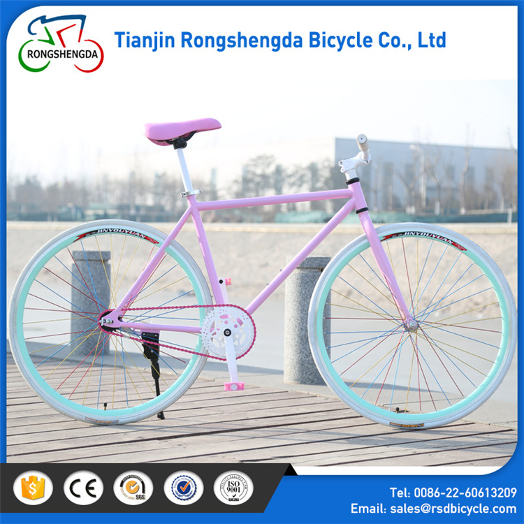 中国のランドギアバイク自転車製品、オンライン自転車フレーム固定ギア 