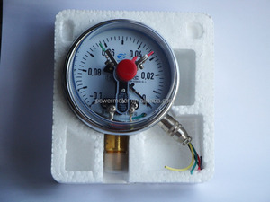 YX100 100mm -0.1 Mpa <span class=keywords><strong>Vacuum</strong></span> <span class=keywords><strong>Gauge</strong></span> dengan Kontak Listrik Ulir 1/2'' - Product Image 2