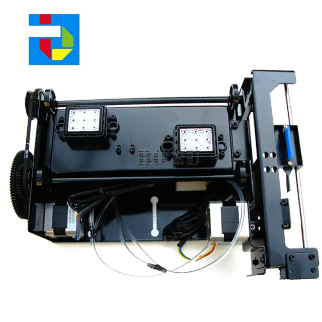 Cabeça de impressão gongzheng thunderjet dx5, montagem de bomba de tinta de impressão dupla dx5