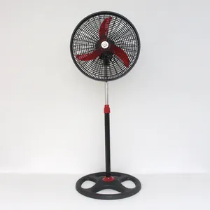 18 pollici 220v potente vento grande industria del ventilatore di supporto 3 velocità in metallo elettrico con ventilatore a buon mercato