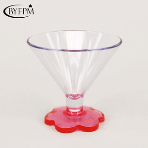 Plastic  Martini Glasses Martini Cocktail Champagne Flute Glasses Goblet - Product Image 5