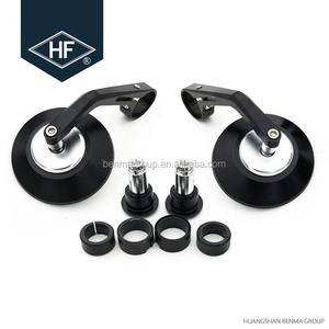 Espejos Retrovisores Laterales para Motocicleta GPX <span class=keywords><strong>Legend</strong></span> 200cc <span class=keywords><strong>Cafe</strong></span> Racer Retro con Extremos de Manillar CNC - Product Image 2