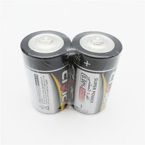 Hot Sale Civic Zinc Carbon <strong>R20</strong> D <strong>Battery</strong> 1.5V for Flashlight Shrink Pack 380Mins - Product Image 4