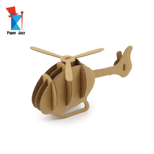 <span class=keywords><strong>Avion</strong></span> en <span class=keywords><strong>papier</strong></span> <span class=keywords><strong>3D</strong></span>, <span class=keywords><strong>papier</strong></span> jazz, carton recyclé, petites activités créatives pour enfants, puzzle <span class=keywords><strong>3D</strong></span> en carton - Product Image 3