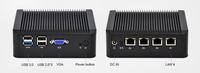 Mini PC J1900 Quad Core Nano ITX 4 Gigabit NIC apoyo Firewall Router sin ventilador computadora K190G4U