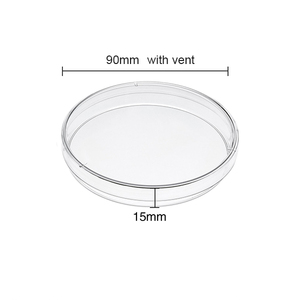 Tamanho diferente 90mm 90x15 milímetros 120 milímetros 15 centímetros quartzo estéril estéril descartável quadrado de vidro de plástico de polietileno placa de <span class=keywords><strong>petri</strong></span> - Product Image 1