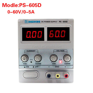 Alta qualidade PS-605D Digital DC Power Supply 60V 5A 220v Precisão Variável Regulador De Tensão Ajustável - Product Image 2