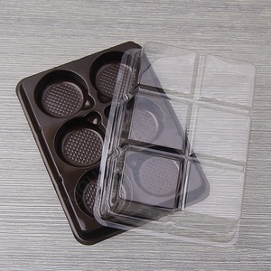 Round Ball Macaron Toy Box Packaging Transparent Plastic 4-20cm Ball Cake Box/plastic Food Beautiful Packing Items Jiamu Packing