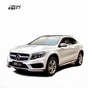 Kit carrosserie de style AMG GLA63 en matériau PP, ajustement parfait pour <span class=keywords><strong>Mercedes</strong></span> Benz <span class=keywords><strong>GLA</strong></span>-CLASS, pare-chocs avant, pare-chocs arrière - Product Image 1