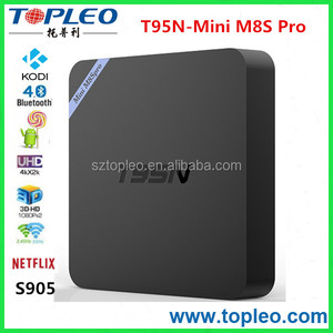 Fábrica DEL OEM Etiqueta Privada <span class=keywords><strong>T95N</strong></span> Mini M8S <span class=keywords><strong>Android</strong></span> <span class=keywords><strong>TV</strong></span> <span class=keywords><strong>Box</strong></span> Pro 2G 8G Caja S905 - Product Image 1