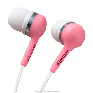 Discount promotional 3.5mm stereo wired in-ear earphone headphone sports earbud for mobile phone/MP3/MP4 use