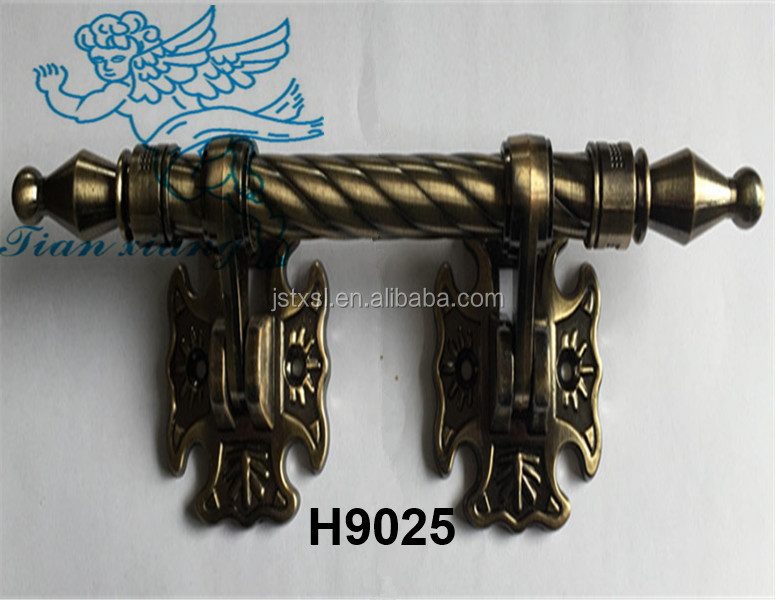 Ручка для шкатулки, металлическая ручка H9025, гроб Zamak