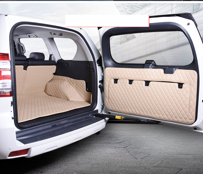 Кожаные Коврики для багажника автомобиля для Toyota Land Cruiser Prado 150 FJ150 2010 -2018, аксессуары