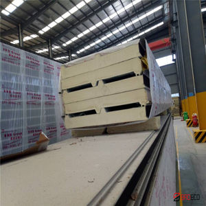 Panneau sandwich en polyuréthane sûr, panneau d'isolation de toiture, 150 mm - Product Image 5