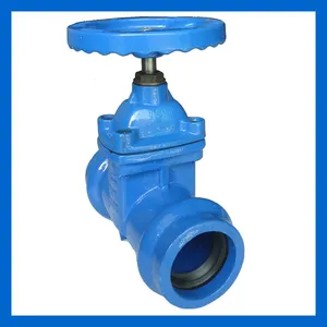 Handwheel dioperasikan soket gate valve untuk 75mm pipa pvc