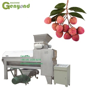 Lichi lichee leechee litchi <span class=keywords><strong>lychee</strong></span> peeling semi di rimozione della macchina - Product Image 3