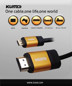 <span class=keywords><strong>Micro</strong></span> cavo <span class=keywords><strong>HDMI</strong></span>, Tipo A A D versione 1.4 il supporto 4K @ 30Hz per la macchina fotografica DV <span class=keywords><strong>HDMI</strong></span> - Product Image 2