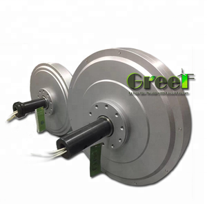 Bên trong rotor 100W-10KW, 100 vòng/phút-300 vòng/phút coreless nam châm vĩnh cửu máy phát điện cho dọc trục gió trubine - Product Image 4