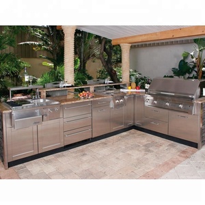 Nouveaux produits en plein air bon marché en acier inoxydable armoires de <span class=keywords><strong>cuisine</strong></span> - Product Image 1
