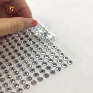 Autocollant en feuille de strass transparent, étiquette de bijoux en diamant, de voiture, bien <span class=keywords><strong>pour</strong></span> être cher et charmant, 6mm, 1 pièce - Product Image 3