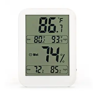 Desktop Digital Room hygrometer Temperature humidity Meter Electronic Max Min Thermometer LCD hydroponics grower hygrometer