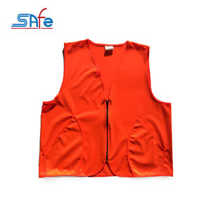 Gilet de chasse en montagne en gros Blaze <span class=keywords><strong>Orange</strong></span> et Tan Briar Proof Game Chapeau d'extérieur pour temps froid gilet de chasse haute visibilité - Product Image 5