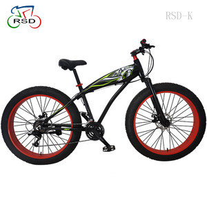 Completo bici 26er carbono con disco groupset del/suspensión total bicicleta grasa 4.0 - Product Image 5