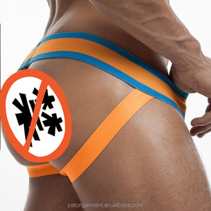 2025 Jockstrap Sportivo con Logo Personalizzato, Design Elastico, Colori Vivaci, Traspirante in Rete, <span class=keywords><strong>Sexy</strong></span> Intimo Gay per <span class=keywords><strong>Uomo</strong></span> - Product Image 3