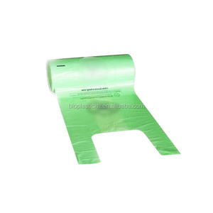 Cornstarch Biodegradable Plastic Dog Poop Bag Non-toxic Eco Friendly Trash Bag