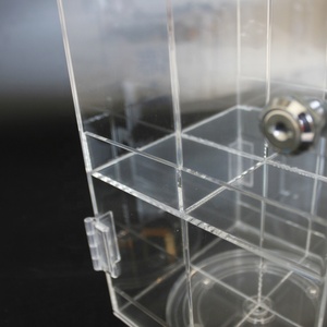 Retail Counter <span class=keywords><strong>Display</strong></span> steht 360 Rotation 3 Ebenen Handy zubehör Vitrine Handy zubehör Schrank