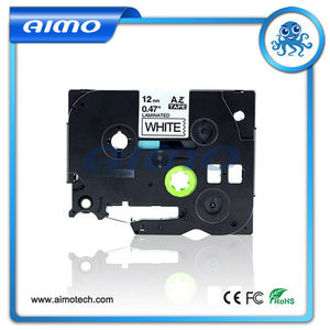 noir sur blanc tze231 stratifié 12mm de bande pour imprimante <span class=keywords><strong>Brother</strong></span> - Product Image 1
