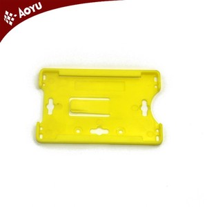 Porte-cartes en plastique dur en stock prêt coloré pour badges d'identité et accessoires de cartes de crédit - Product Image 4