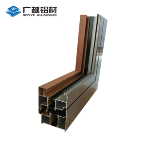 Brevedad ventana corredera de aluminio PERSIANAS de vidrio ventana - Product Image 1