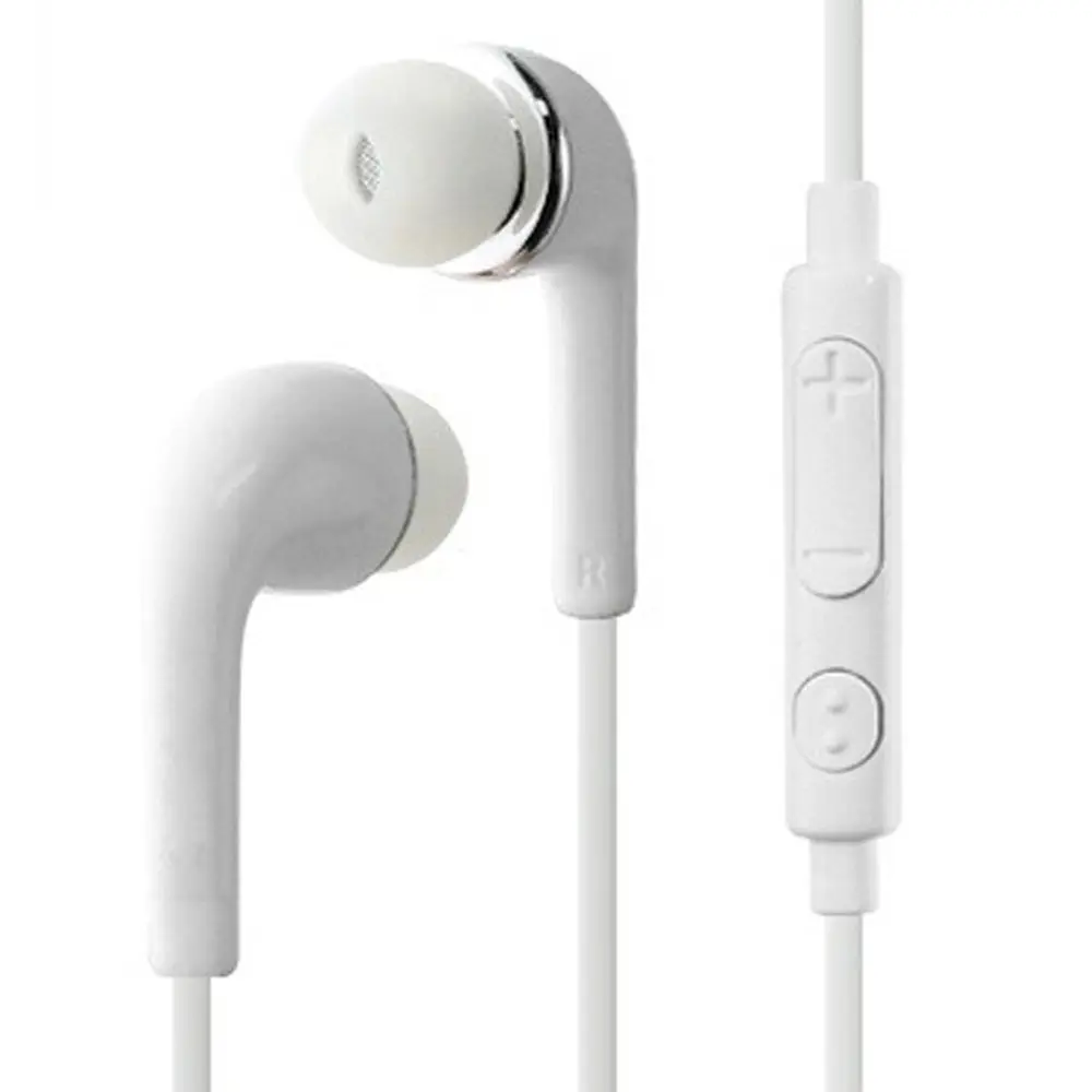 Headphones 3.5mm Jack Earphone Earbuds Stereo Wired Headset with Mic for Iphone Samsung S4 S5