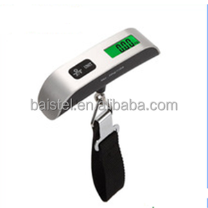 Balance de poids suspendue portable pour bagages électroniques numériques bon marché avec sangle 50kg 10g - Product Image 1