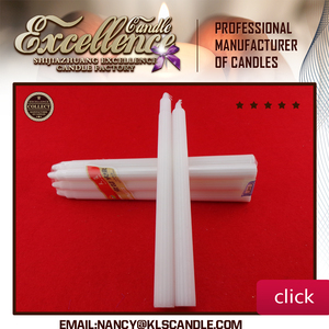 White bougie prier / bougie en chine - Product Image 1