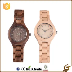 2016 club de polo britannia fresco reloj reloj de madera al por mayor