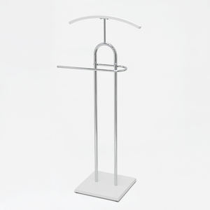 Estante de metal de lona marrón para sala de estar - Product Image 4