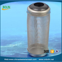 Filter Tabung Jaring Kawat Baja Anti Karat untuk Akuarium