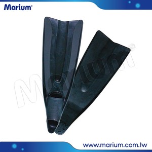 Aletas de goma profesionales de pala larga ajustables para buceo y apnea - Product Image 3