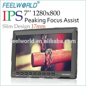 FEELWORLD 1280*800 Slim Design 7" protable hd monitor with HDMI av input check field