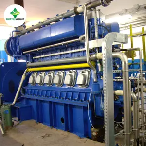 waste tire to power plant /waste tire oil generator with tire to pyrolysis oil plant